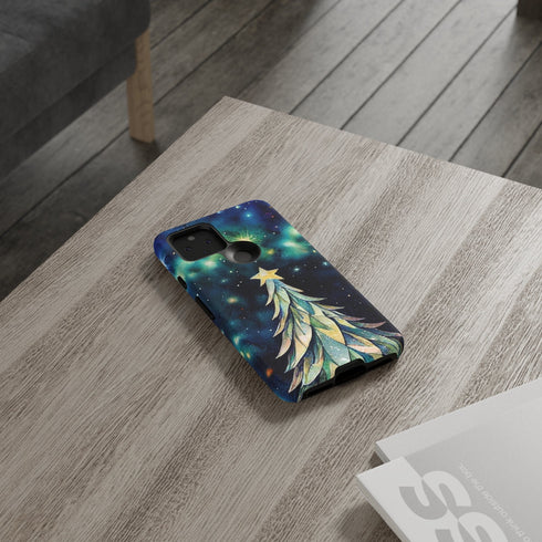 Christmas Tree On a Sky Full of Stars - Impact Resistant Phone Case